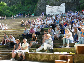 Festgottesdienst zum 1.000 Todestag des Heiligen Heimerads auf dem Hasunger Berg (Foto: Karl-Franz Thiede)